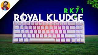 RK ROYAL KLUDGE RK71 Mechanical Gaming Keyboard Review | Best Mechanical Keyboard under 5000 in 2024