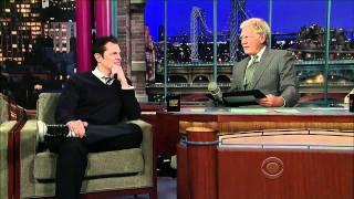 Johnny Knoxville on Letterman (10/7/10)