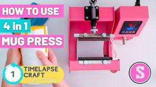 How to Use 4 in 1 Mug Press from Swing Design