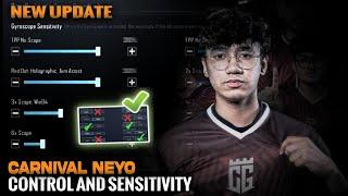 NEYO NEW SENSITIVITY WITH SENSITIVITY CODE | Neyo CONTROL CODE ALL SETTINGS (2024)