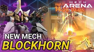 Mech Blockhorn and Overdriver: Mech and Weapon Review - Redd Mech Arena