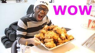 Eating 100 Pieces Of KFC Chicken