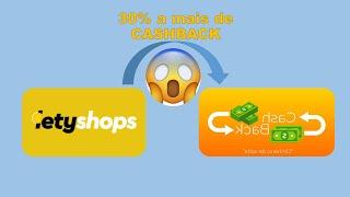 LETYSHOPS - CASHBACK em qualquer compra e qualquer forma de pagamento