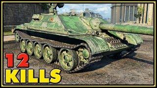 WZ-120-1G FT - 12 Kills - 1 VS 7 - World of Tanks Gameplay