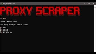 New Ai proxy scraper checker 2024 free download