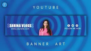 Awesome YouTube Banner Art Editing on Android using PixelLab || Tutorial