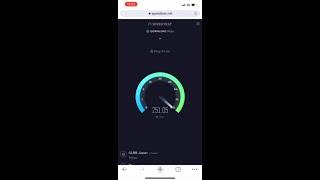 5G Speed Test - Japan #japan5g #5g #5gspeedtest  #5gspeed #5gspeedjapan #japaninternet #au #aujapan