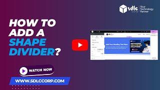 How to Add a Shape Divider?