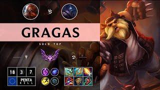 Gragas Top vs Jax - EUW Master Patch 14.13