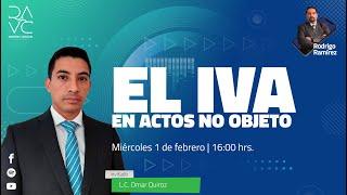 El IVA  en actos no objeto