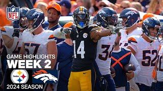 Pittsburgh Steelers vs. Denver Broncos | 2024 Week 2 Game Highlights