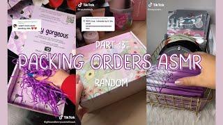 ASMR Packing Orders Part 13 | Random | TIKTOK Compilation | polaroidlove