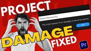 Project File Damaged -  How to Recover Premiere Pro Damage Project File