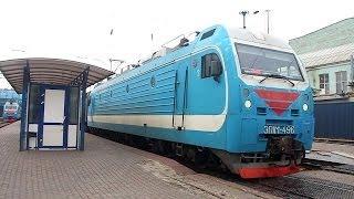 Отправление ЭП1М-496 с поездом №381 Грозный — Москва