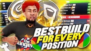 THE MOST OVERPOWERED BUILDS FOR EVERY POSITION IN NBA 2K21!! BEST BUILDS IN 2K21 AFTER PATCH 4!!