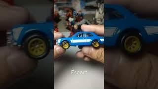 Hot Wheels Premium Fast and Furious 70' Ford Escort #ford #escort #fastandfurious  #paulwalker