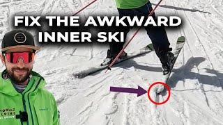 From Snowplough to Parallel Skiing - How to Fix the Awkward Inner Ski