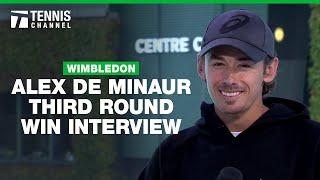 Alex de Minaur Explains Why Grass is His Favorite Surface | 2024 Wimbledon 3rd Round