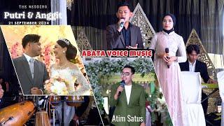 ABATA VOICE MUSIC SOLO LIVE WEDDING PUTRI & ANGGIT  - RM. LARAS, 21 SEPTEMBER 2024 \\ SM AUDIO