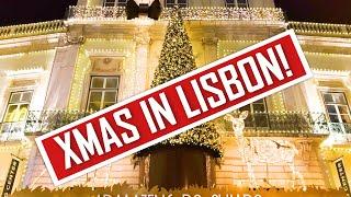 CHRISTMAS IN LISBON PORTUGAL 4K (Living in Lisbon)