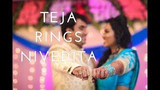 Teja & Nivedita Engagement | Beautiful & Elegant Film | #BMP