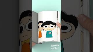 Sprunki Doll meets Player Squid Game - Creativity Flipbook #Sprunki #incredibox #Flipbook