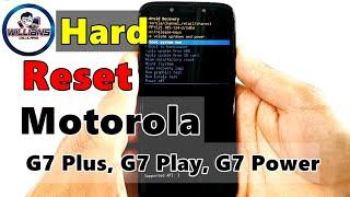 Hard Reset Moto G7 Plus, Play, Power, Como Formatar, Restaurar, Desbloquear