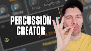 can you create unlimited percussions stems with this bitwig trick??