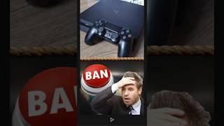  МОЮ PS4 ЗАБАНИЛИ ! БАН КОНСОЛИ В ОДИН КЛИК! #ps4 #playstation #shorts