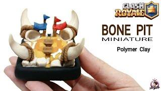 Bone Pit Arena | Clash Royale | Polymer Clay Tutorial