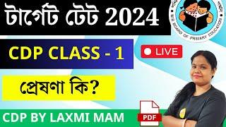 খুব গুরুত্বপূর্ণ CDP ক্লাস 1 | TET CDP MCQ | CDP Class | WBPrimary TET Preparation | Roy's Coaching