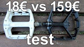 18€ VS 159€ TEST PEDALI FLAT MTB WELLGO - CRANK BROTHERS