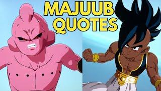 Majuub Quotes & Interactions Dragon Ball Sparking ZERO Quotes & Interactions