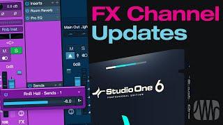 FX Channel Updates in Studio One 6