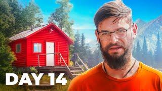 Locked in a Cabin for 14 Days - Finishing my 500th Video