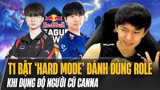 T1 BẬT MODE TRY HARD ĐÁNH ĐÚNG ROLE MACRO CỰC ÁC KHI ĐỤNG ĐỘ CANNA TẠI RED BULL LEAGUE OF ITS OWN