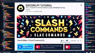 How to Make Slash Commands in Discord.py | How to Sync Commands Discord.py
