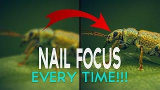 Nail Focus Every Time – This Simple Trick Works!