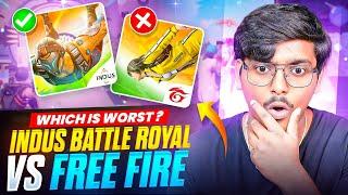 Free Fire Vs Indus Battle Royale Full Comparison!