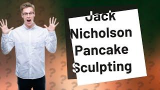 How Can I Create a Profile Pancake of Jack Nicholson in a Live Sculpting Session?