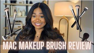 MAC Makeup Brush Collection AND Review | PART 1