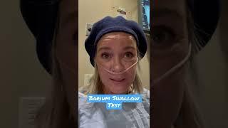 Barium Swallow Test #sclerowhatadventures #doublelungtransplant #DLTprep