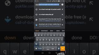 HOW TO DOWNLOAD MOD OF POCKET WORLD 3D(unlimted money) WITH PROF