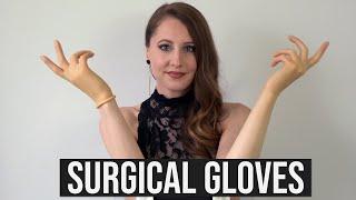 ASMR Latex Glove Sounds – (Doctor Surgical Glove Stretching - No Talking ASMR)