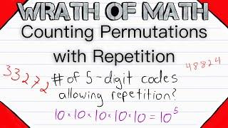 Permutations with Repetition | Combinatorics, Permutations and Combinations