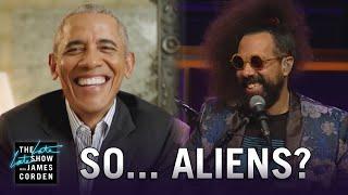 Reggie Watts to Barack Obama: What's w/ Dem Aliens?