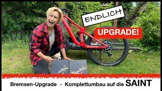 UPGRADE Bremsenumbau auf Shimano SAINT BL-M820, so habe ich das Bremssystem gewechselt