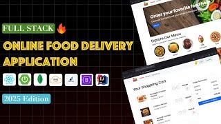  Full Stack Food Delivery App with React, Spring Boot, MongoDB, AWS, RazorPay | Complete Tutorial