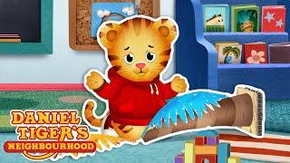 Daniel Breaks the Palm Tree | Cartoons for Kids | Daniel Tiger