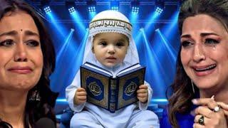 Little Muslim Baby World Best Tilawat | Surah Rahman Tilawat | Judges Reaction | Best Tilawat | #210